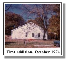 The center after the first building addition in the 1970s